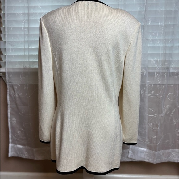St John’s Collection by Marie Gray Santana Knit Cardigan/Blazer, Vintage, Size 8 - Picture 3 of 10